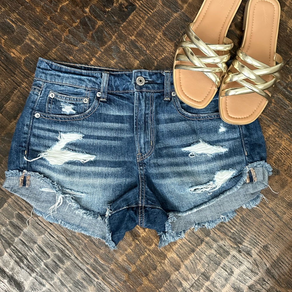 EUC Size 6 American Eagle Mini Denim Shorts
